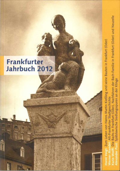 Frankfurter Jahrbuch 2012